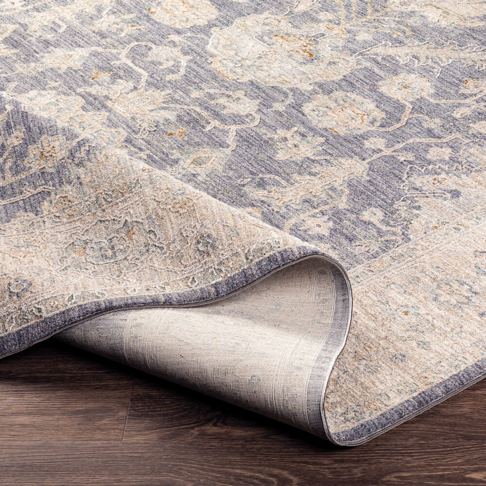 Avant Garde Brown/Light Gray Machine Woven Rug AVT-2303 - fold