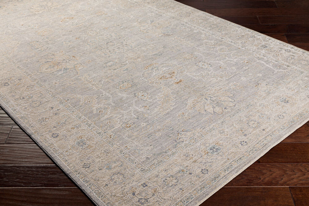 Avant Garde Brown/Light Gray Machine Woven Rug AVT-2304 - corner
