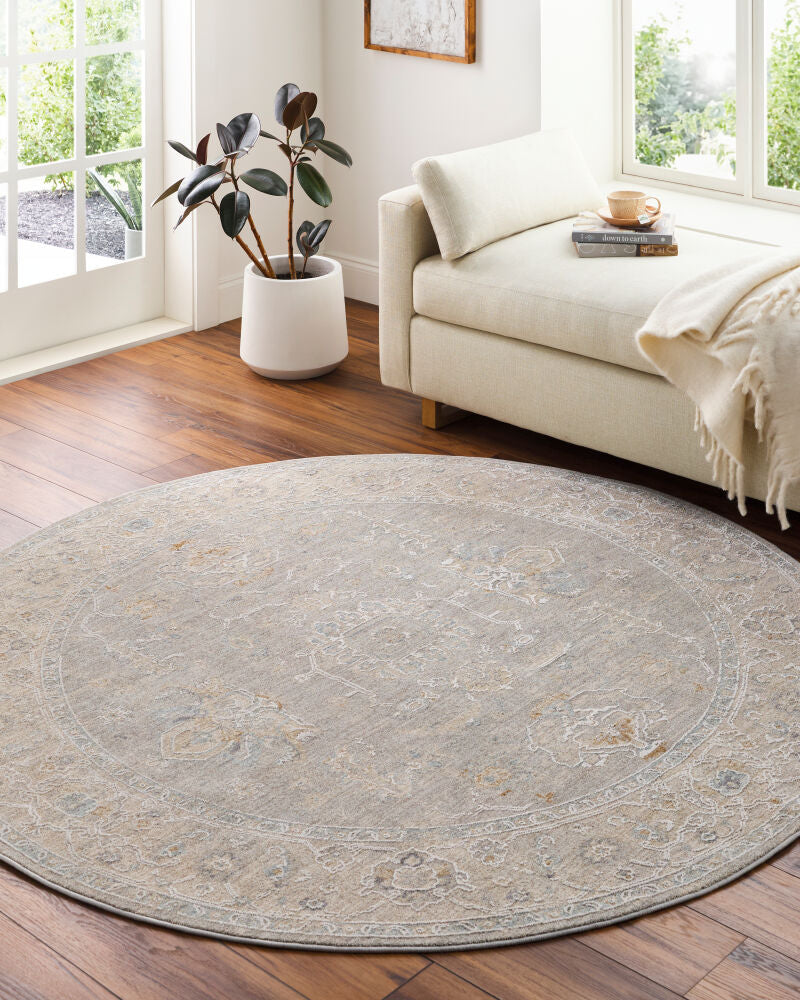 Avant Garde Brown/Light Gray Machine Woven Rug AVT-2304 - roomscene