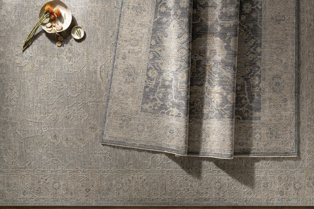 Avant Garde Brown/Light Gray Machine Woven Rug AVT-2304 - styleshot