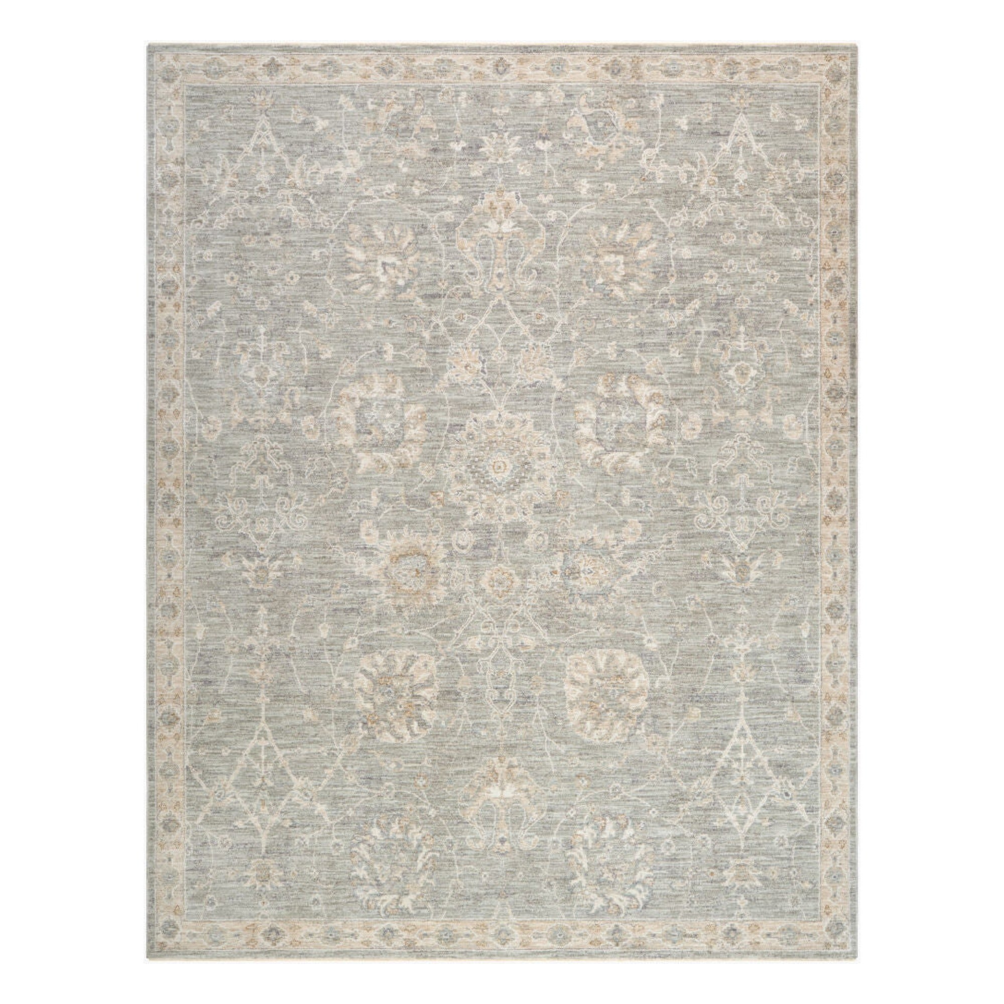Avant Garde Brown/Light Gray Machine Woven Rug AVT-2305 - 2'7" x 10'