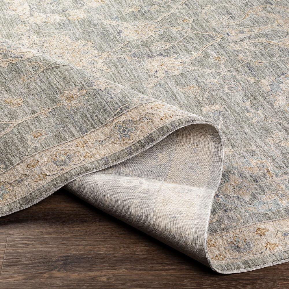 Avant Garde Brown/Light Gray Machine Woven Rug AVT-2305 - fold