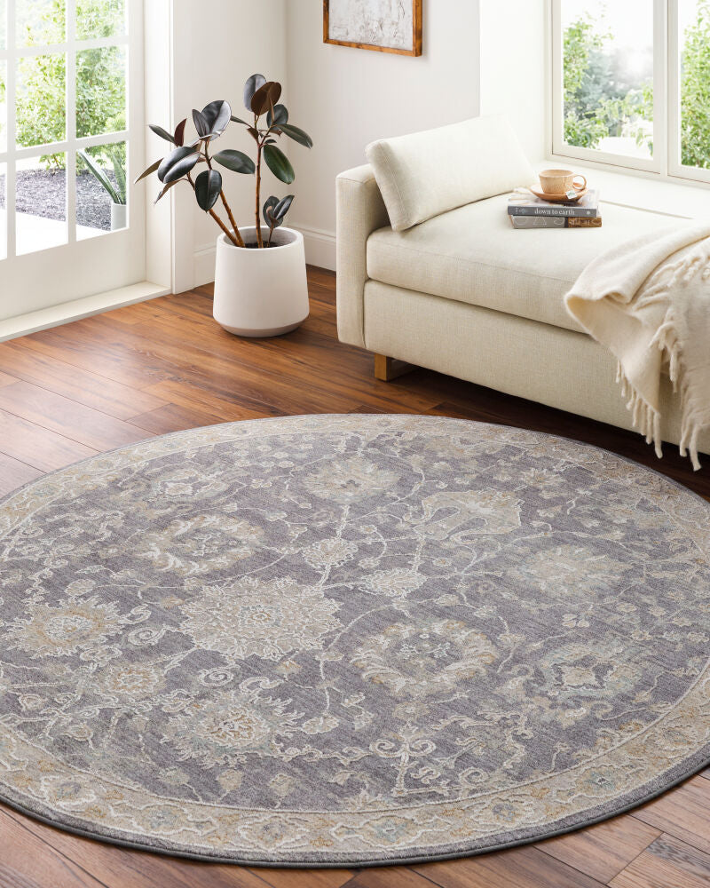 Avant Garde Brown/Light Gray Machine Woven Rug AVT-2306 - roomscene