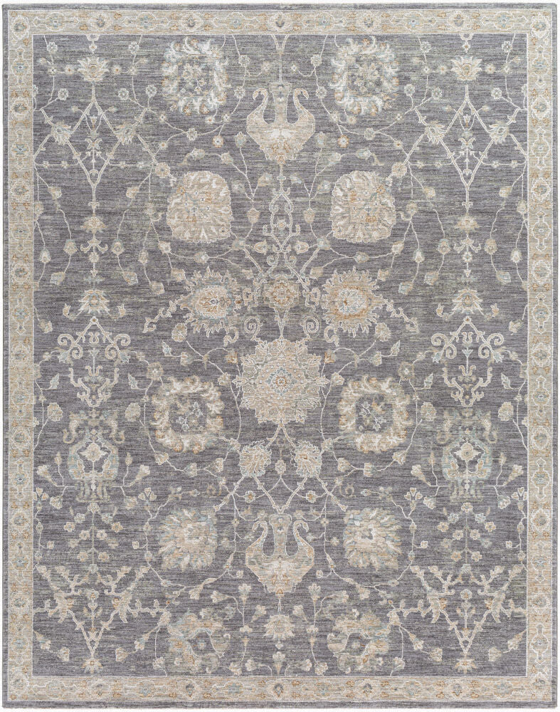 Avant Garde Brown/Light Gray Machine Woven Rug AVT-2306 - 2'7" x 10'