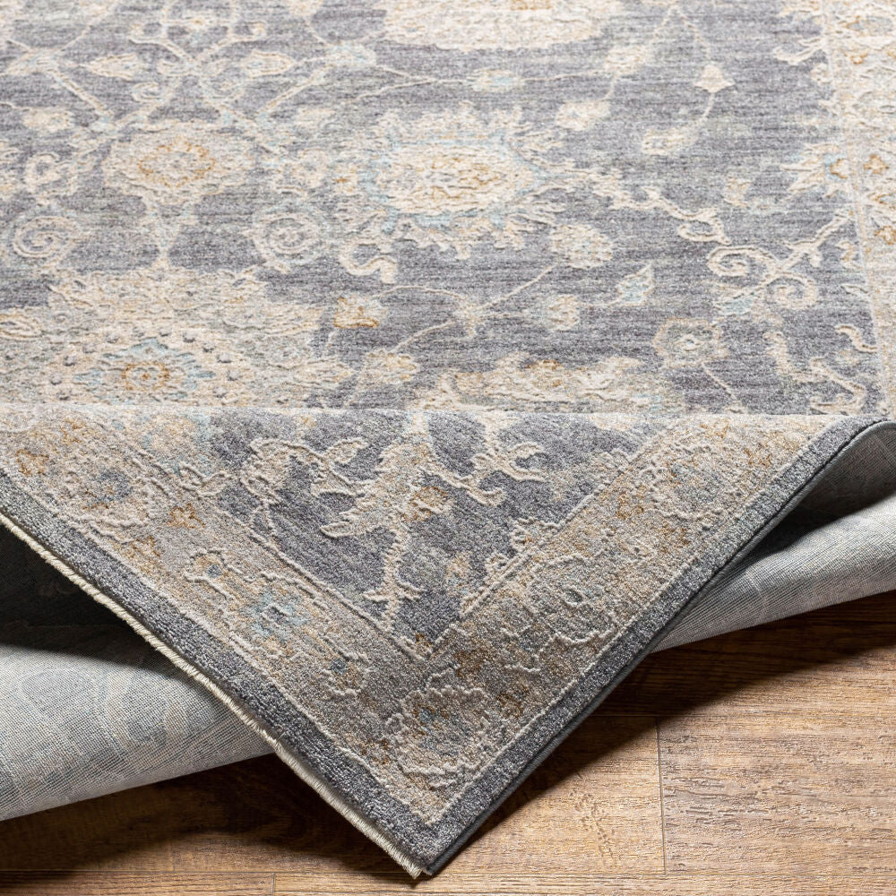 Avant Garde Brown/Light Gray Machine Woven Rug AVT-2306 - fold