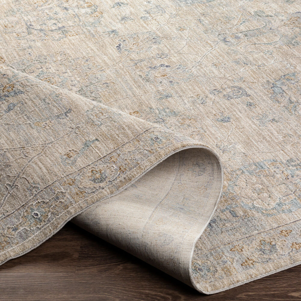 Avant Garde Brown/Light Gray Machine Woven Rug AVT-2307 - fold