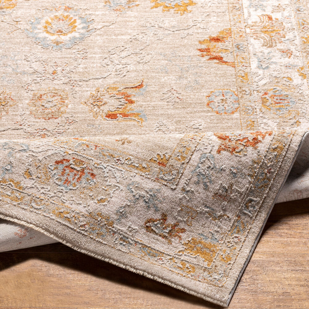Avant Garde Charcoal/Sage Machine Woven Rug AVT-2310 - fold