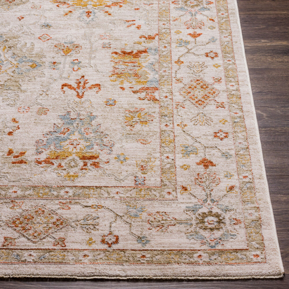 Avant Garde Charcoal/Rust Machine Woven Rug AVT-2311 - front