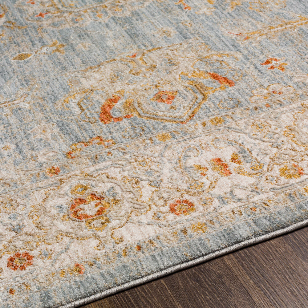 Avant Garde Charcoal/Sage Machine Woven Rug AVT-2318 - texture