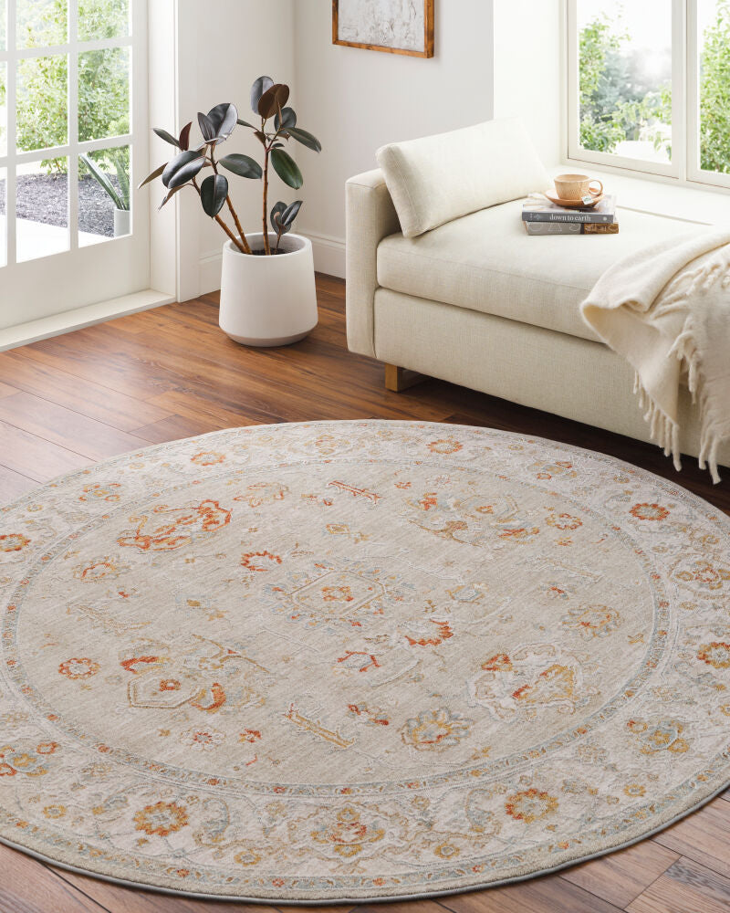 Avant Garde Charcoal/Sage Machine Woven Rug AVT-2319 - roomscene