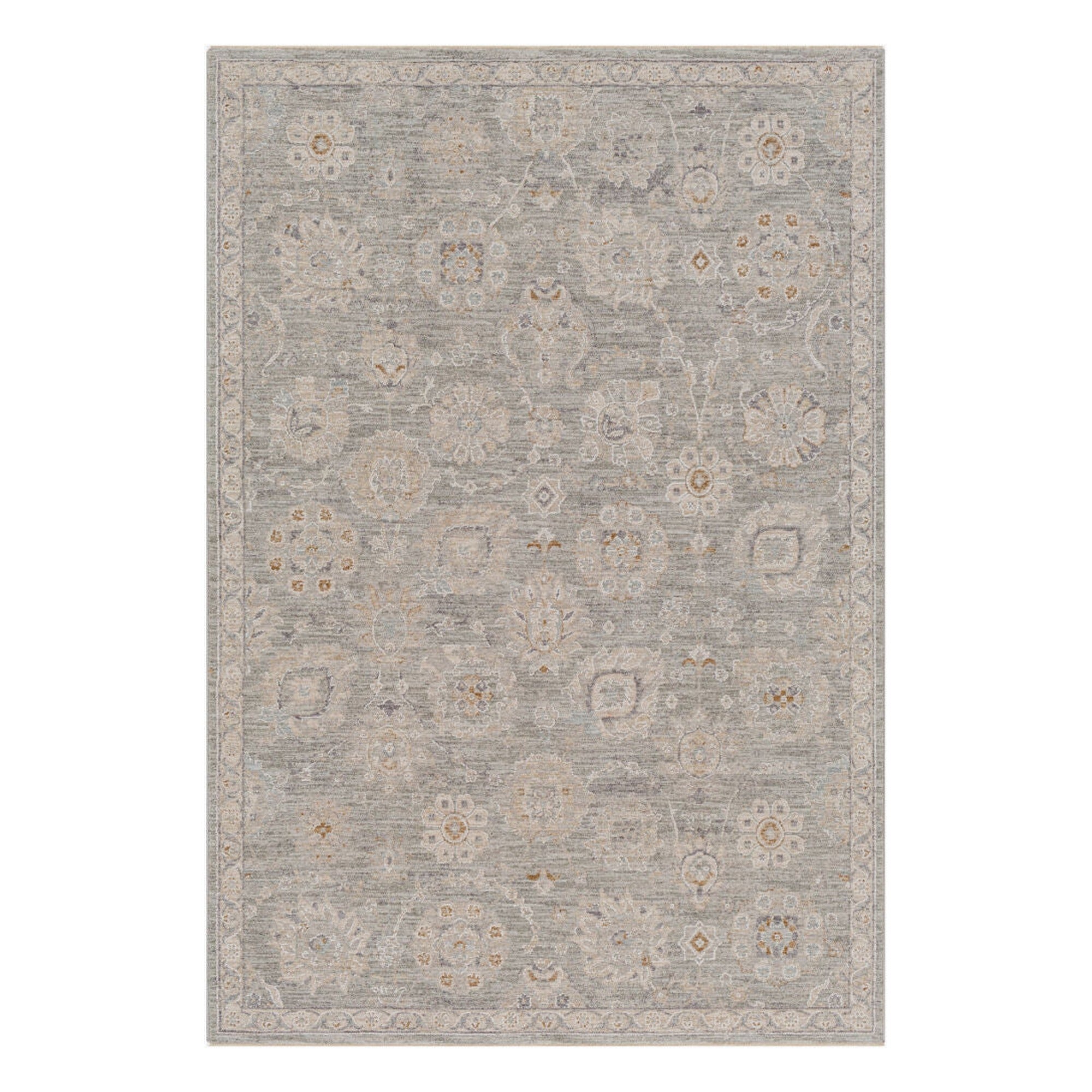 Avant Garde Brown/Light Gray Machine Woven Rug AVT-2335 - 2'7" x 10'