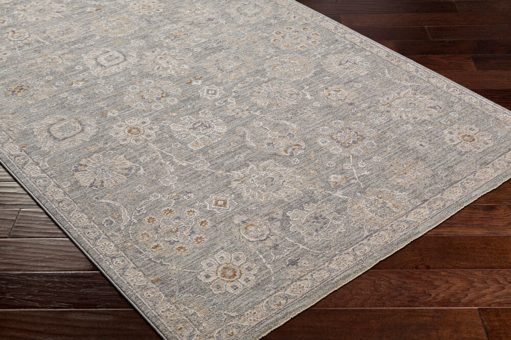 Avant Garde Brown/Light Gray Machine Woven Rug AVT-2335 - corner