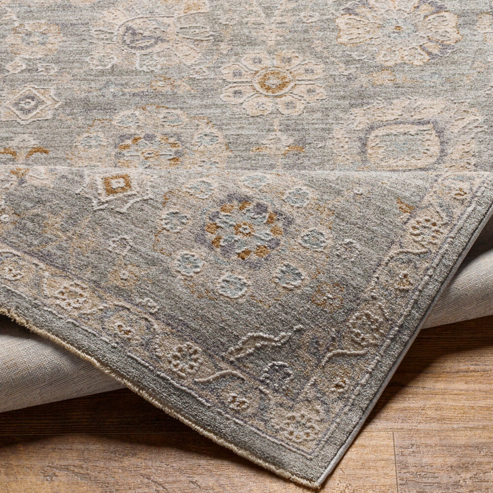 Avant Garde Brown/Light Gray Machine Woven Rug AVT-2335 - fold