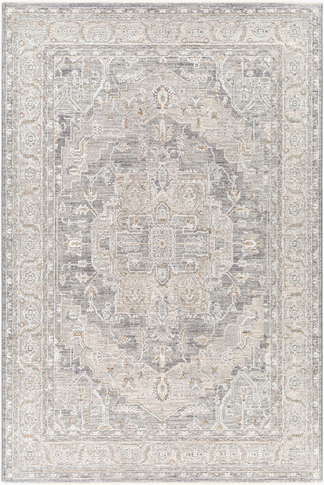 Avant Garde Brown/Light Gray Machine Woven Rug AVT-2337 - 2'7" x 10'