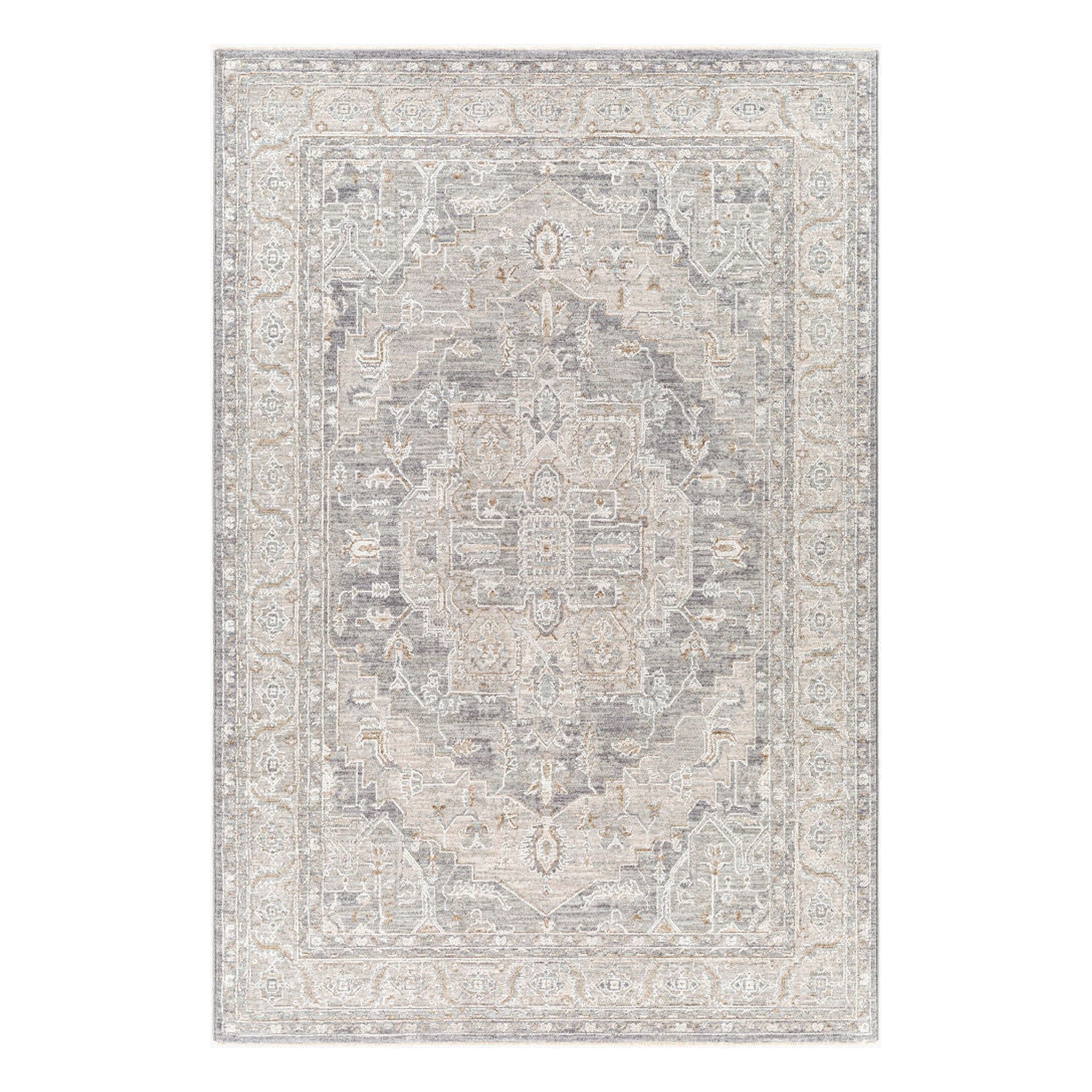 Avant Garde Brown/Light Gray Machine Woven Rug AVT-2337 - 2'7" x 10'