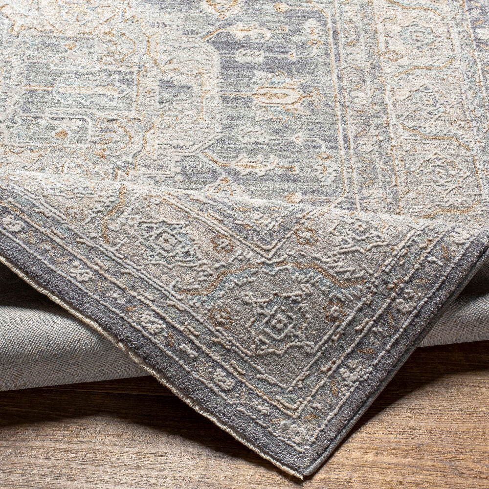 Avant Garde Brown/Light Gray Machine Woven Rug AVT-2337 - fold