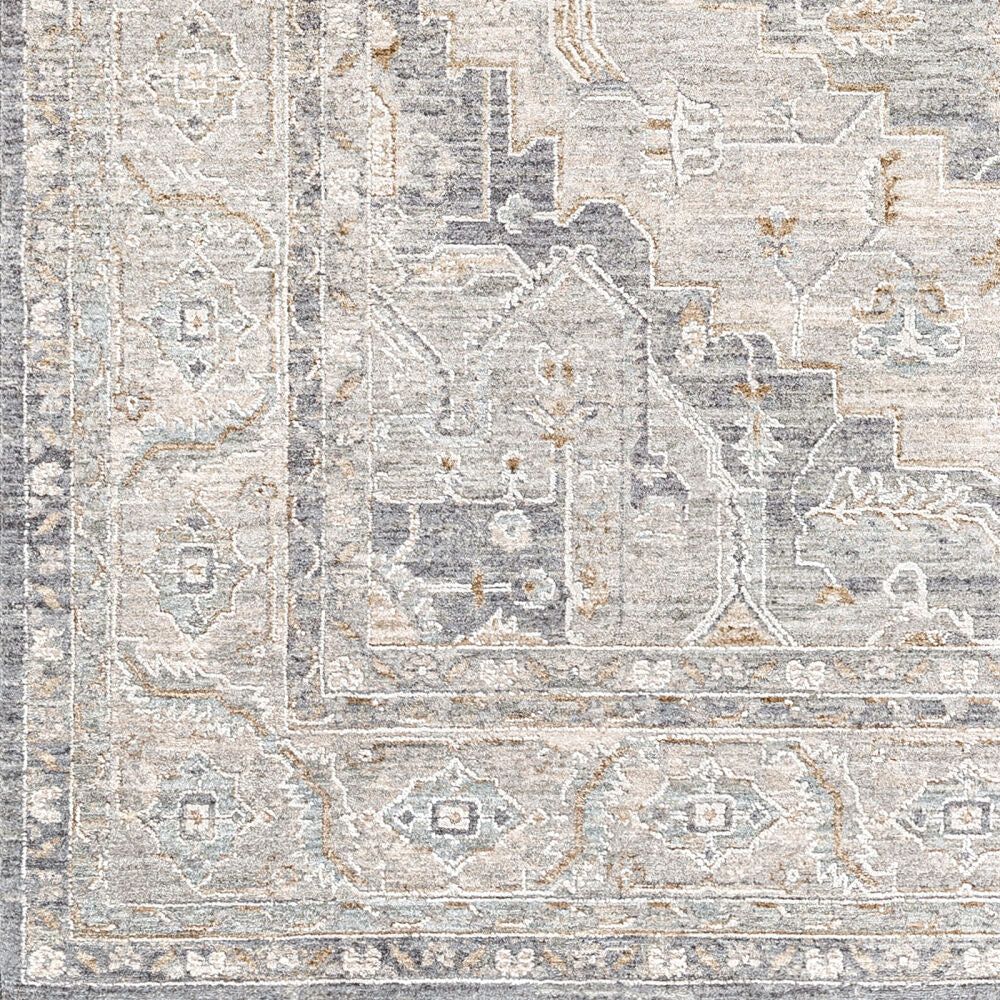 Avant Garde Brown/Light Gray Machine Woven Rug AVT-2337 - swatch