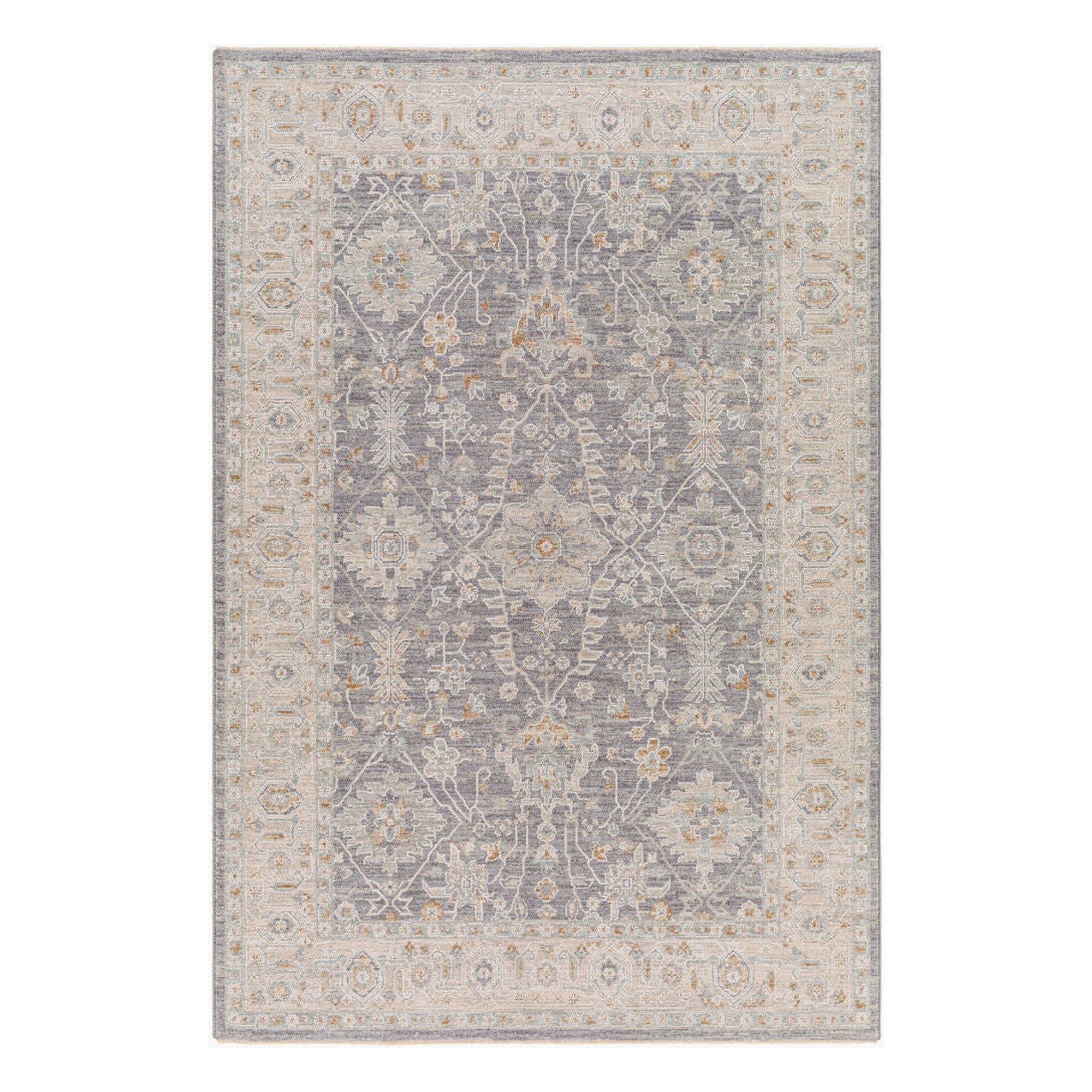Avant Garde Brown/Light Gray Machine Woven Rug AVT-2338 - 2'7" x 10'