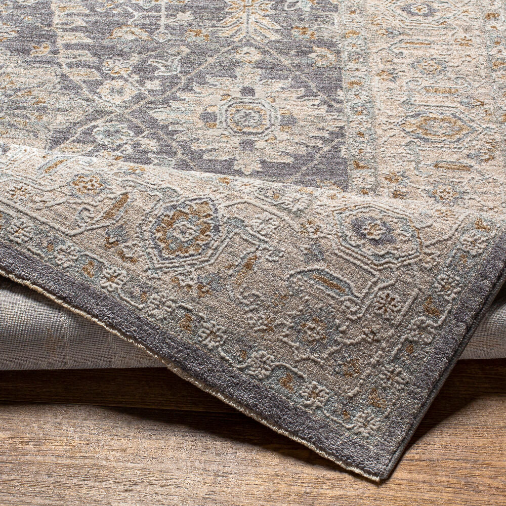 Avant Garde Brown/Light Gray Machine Woven Rug AVT-2338 - fold