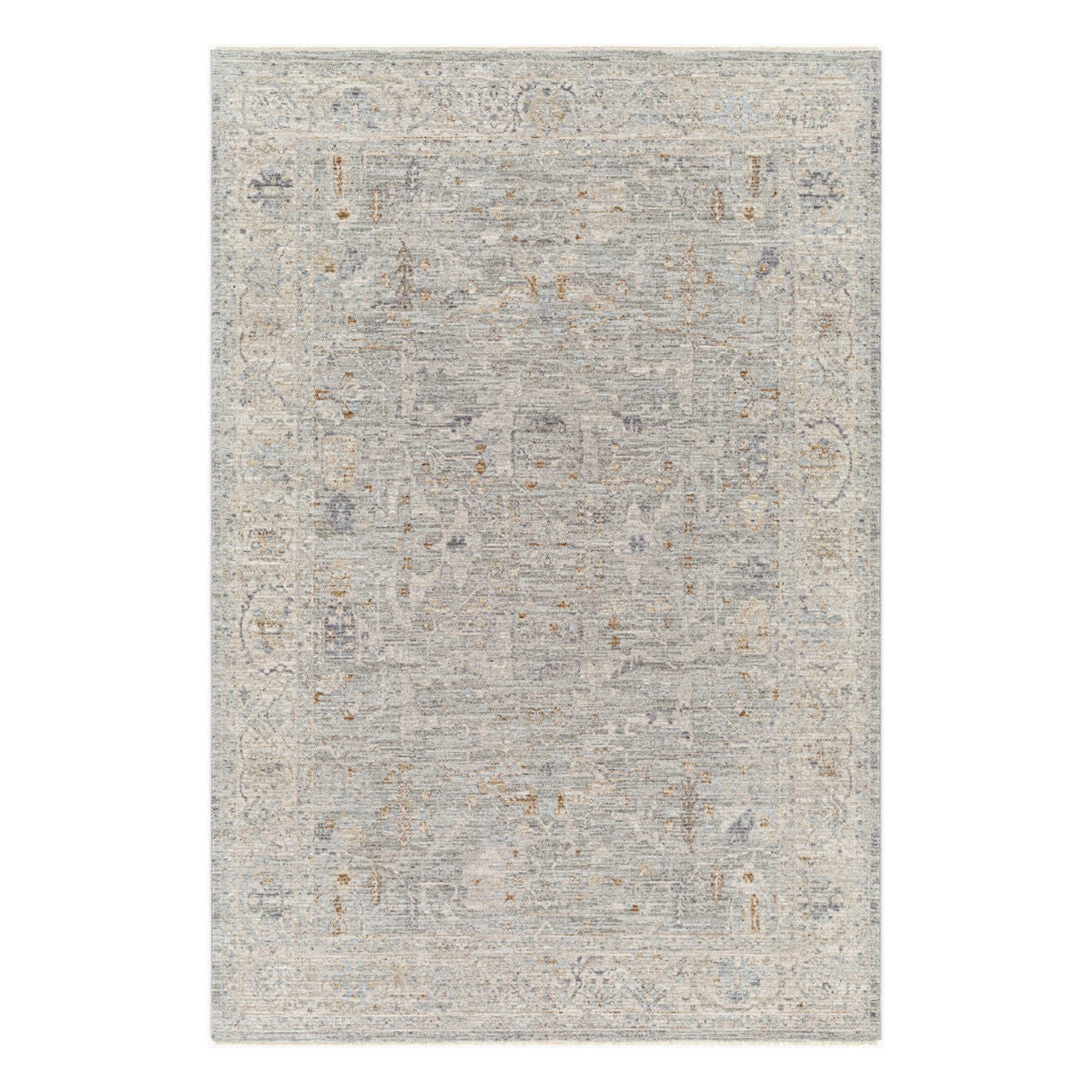 Avant Garde Brown/Medium Gray Machine Woven Rug AVT-2339 - 2'7" x 10'