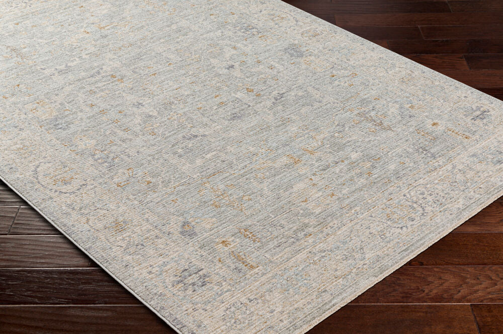 Avant Garde Brown/Medium Gray Machine Woven Rug AVT-2339 - corner