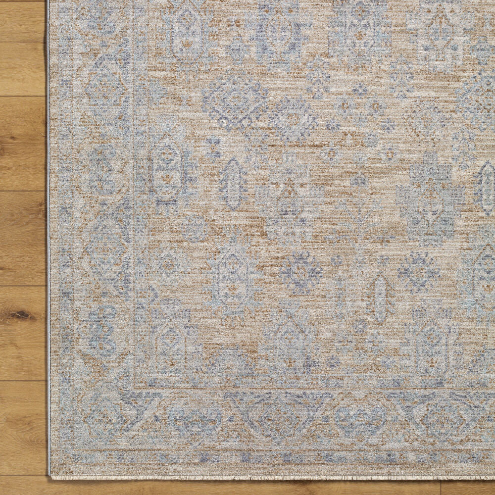 Avant Garde Brown/Medium Gray Machine Woven Rug AVT-2340 - overhead