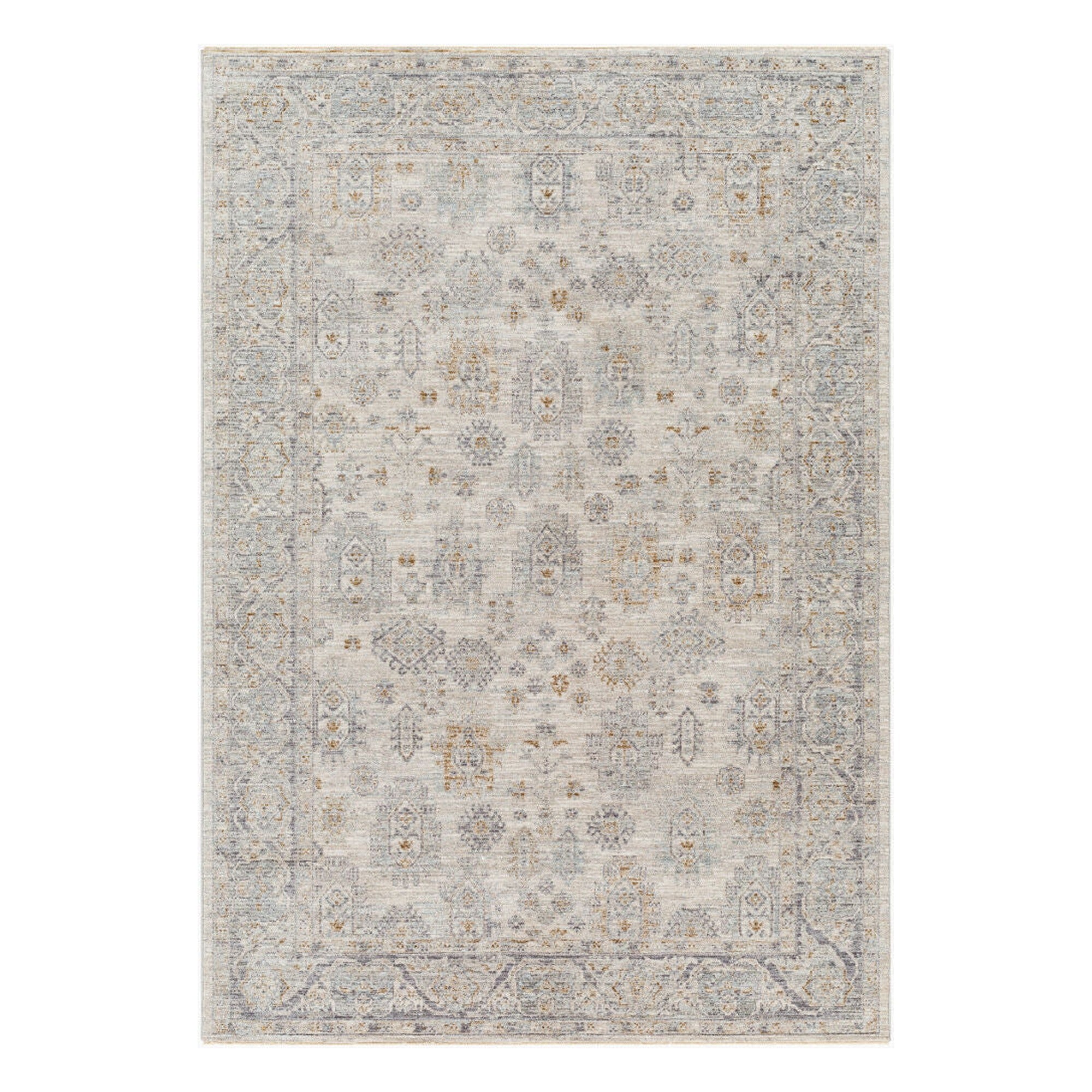 Avant Garde Brown/Medium Gray Machine Woven Rug AVT-2342 - 2'7" x 10'