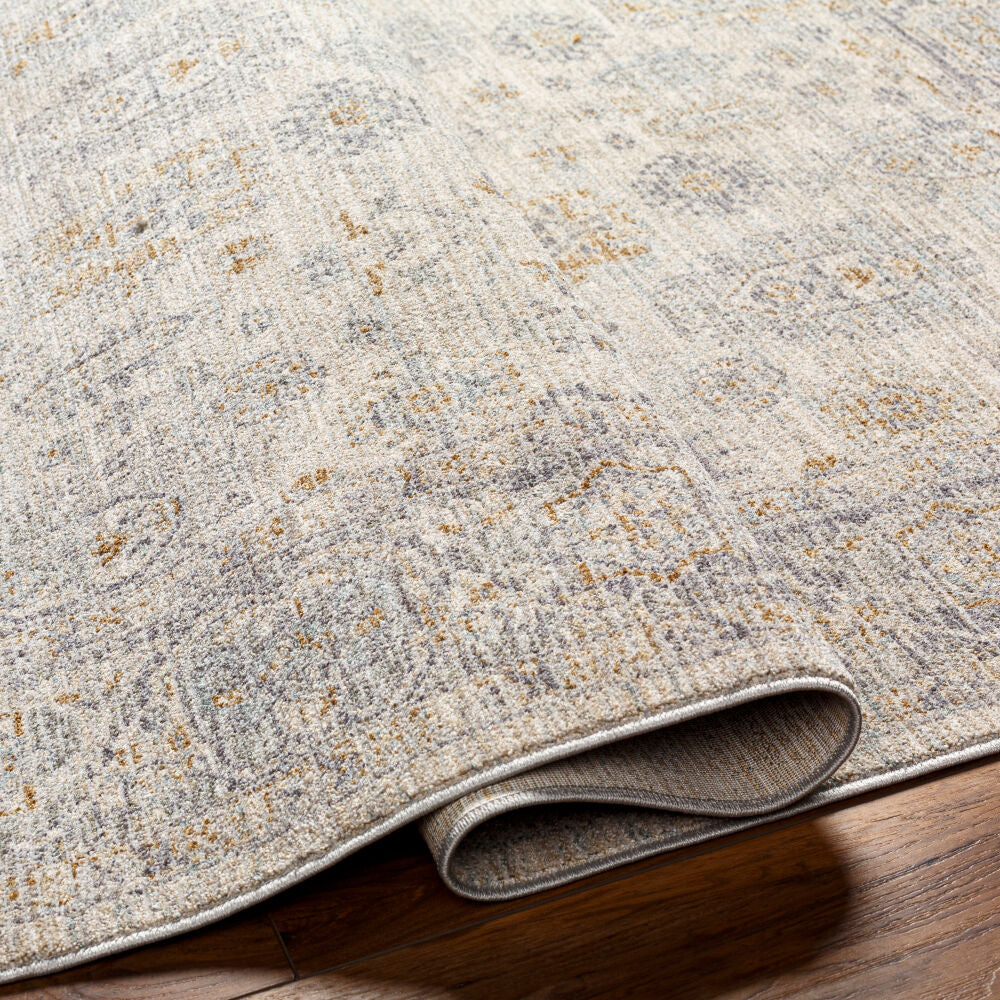 Avant Garde Brown/Medium Gray Machine Woven Rug AVT-2342 - fold