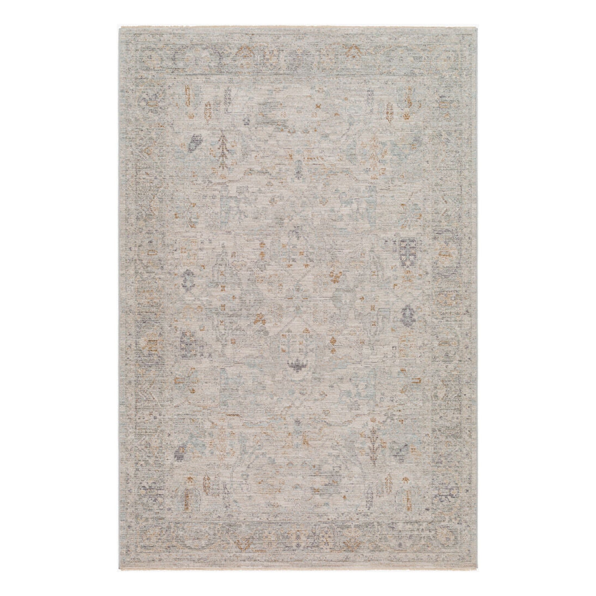 Avant Garde Brown/Medium Gray Machine Woven Rug AVT-2348 - 2'7" x 10'
