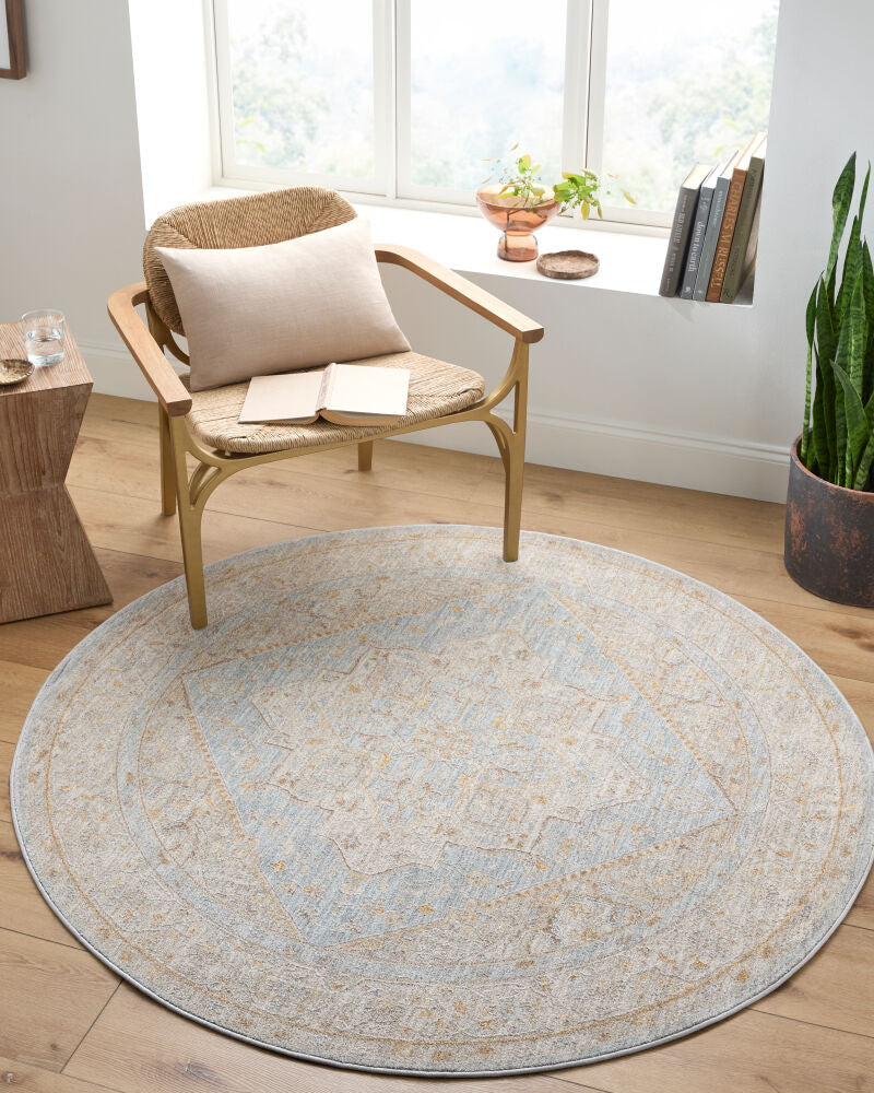 Avant Garde Amber/Taupe Machine Woven Rug AVT-2365 - roomscene