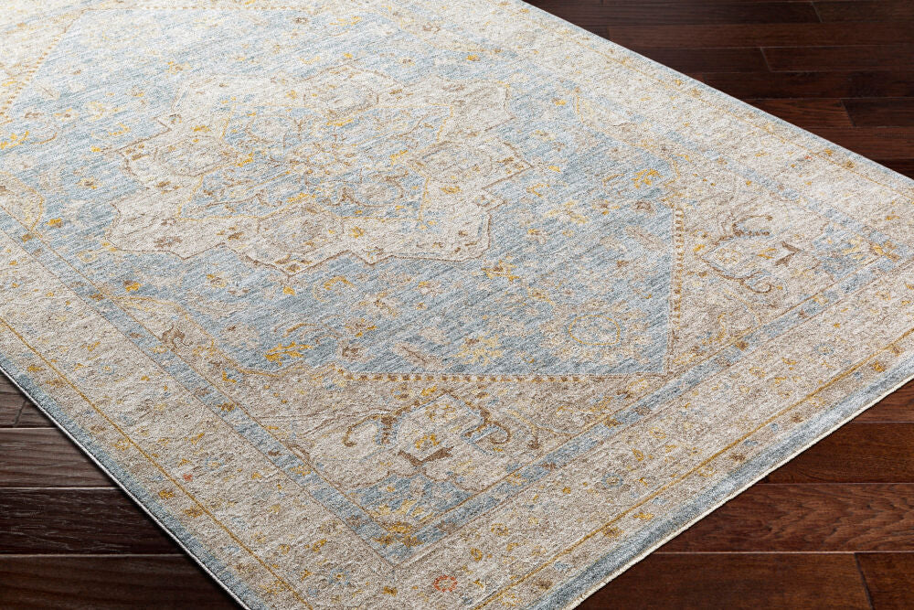 Avant Garde Amber/Taupe Machine Woven Rug AVT-2365 - corner