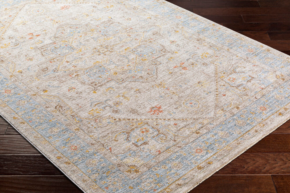 Avant Garde Amber/Taupe Machine Woven Rug AVT-2367 - corner