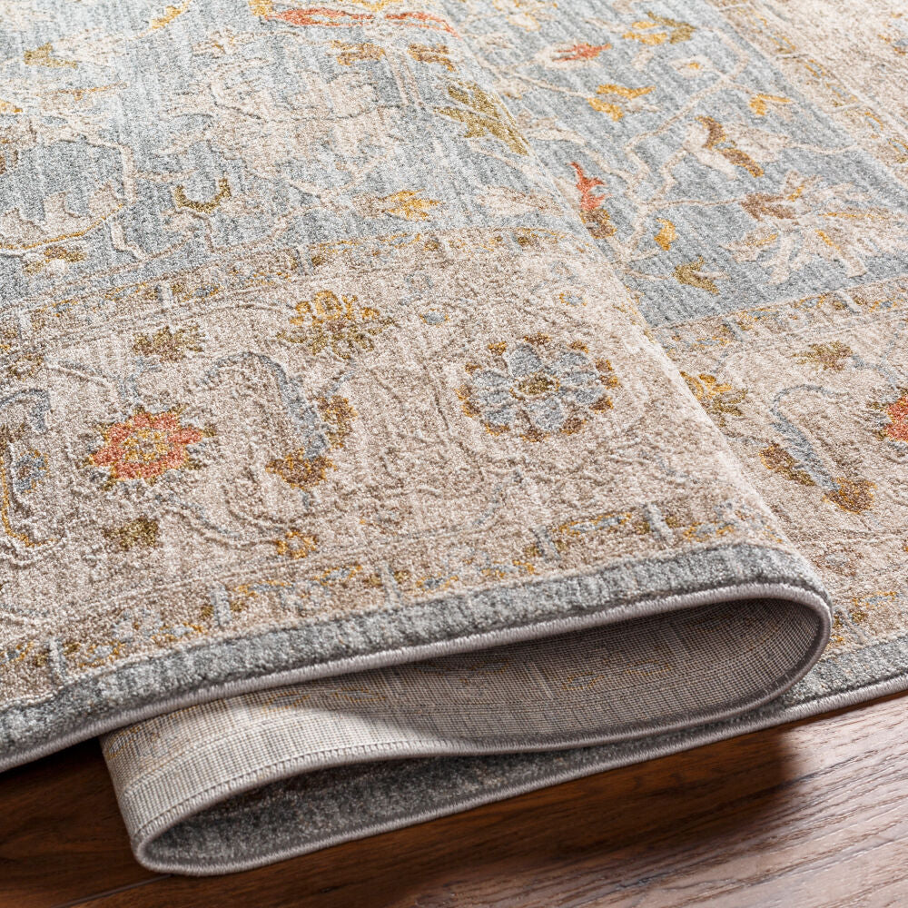 Avant Garde Amber/Taupe Machine Woven Rug AVT-2371 - fold