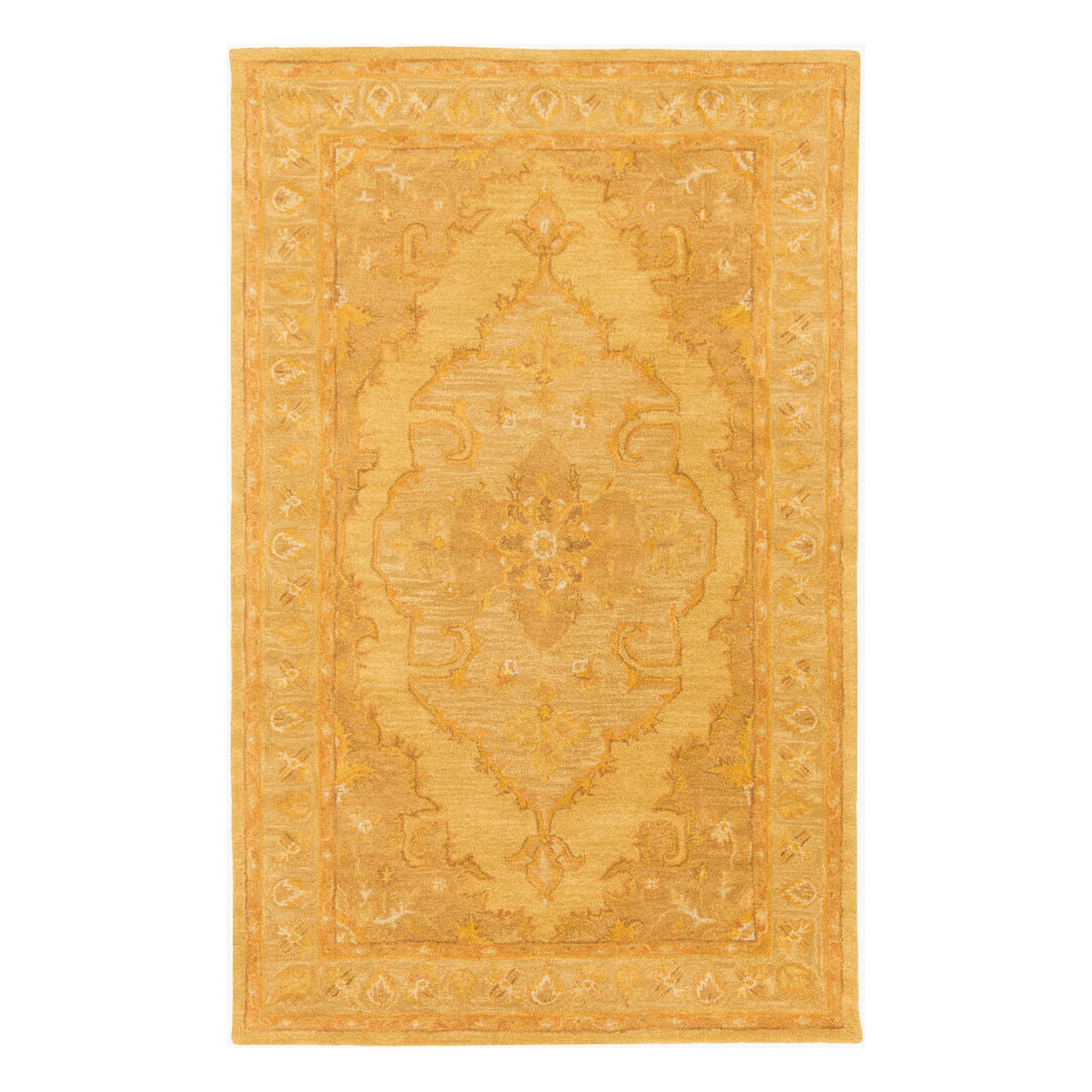 Middleton Brown/Rust Handmade Rug - 2'3" x 10'