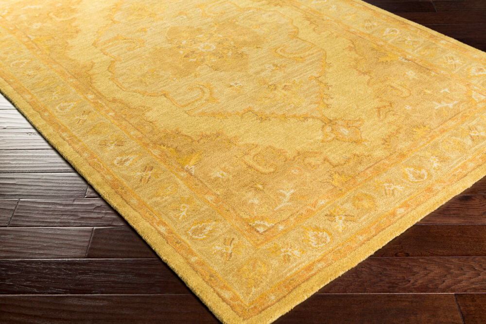 Middleton Brown/Rust Handmade Rug - corner