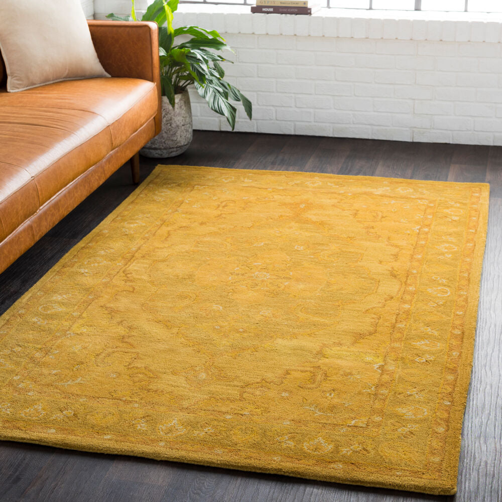 Middleton Brown/Rust Handmade Rug - roomscene