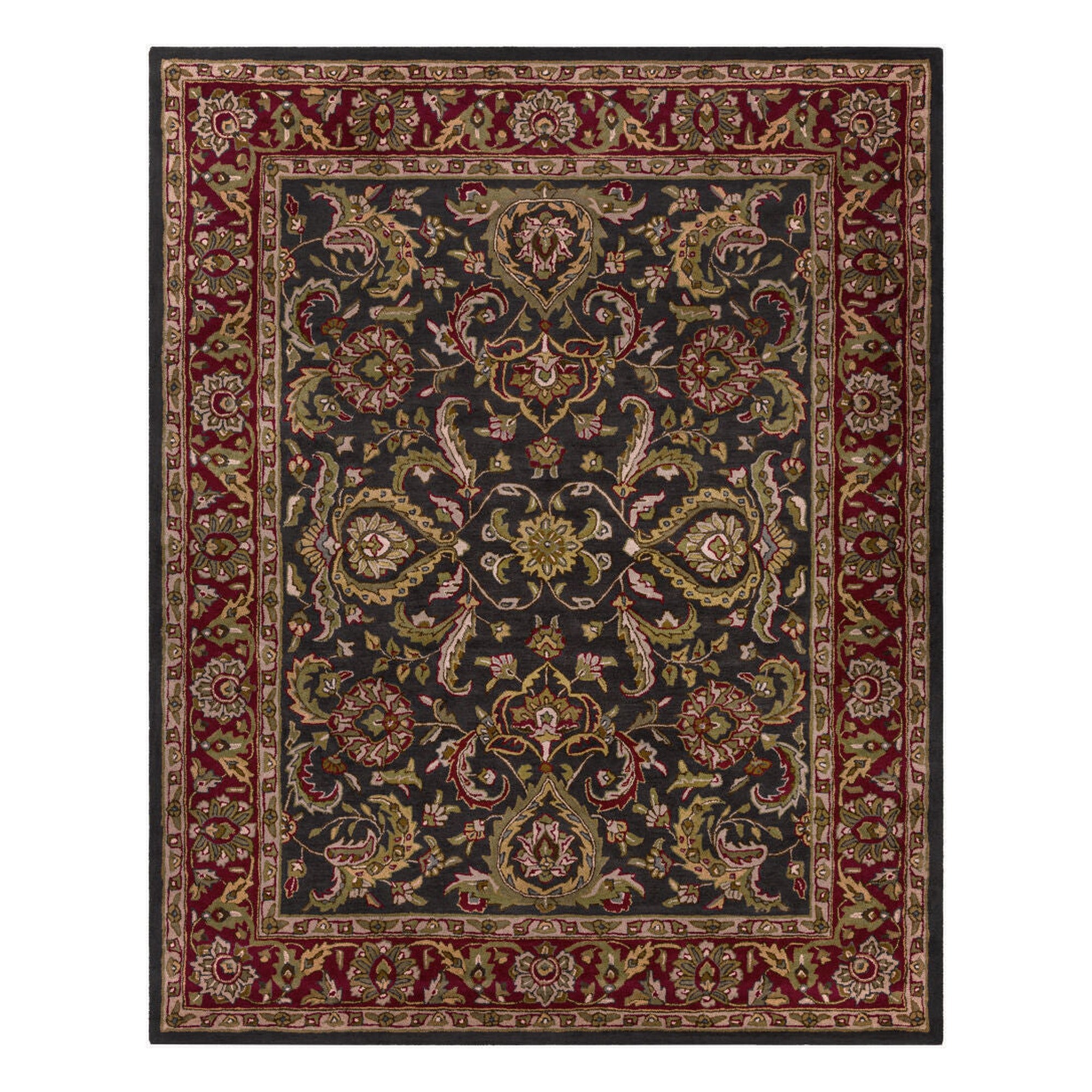 Middleton Amber/Sky Blue Handmade Rug - 2'3" x 10'