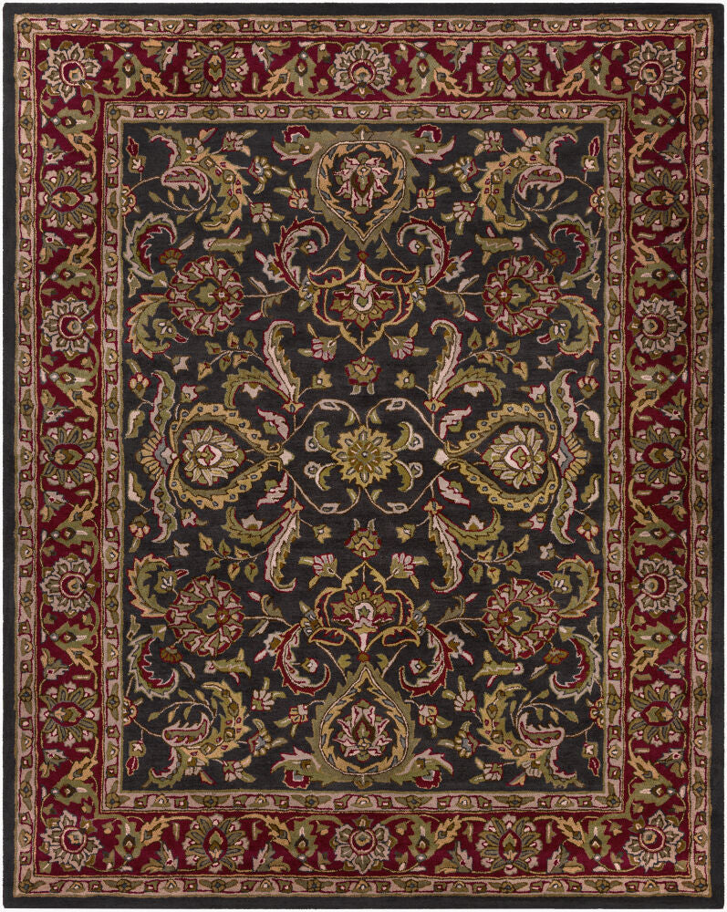 Middleton Amber/Sky Blue Handmade Rug - 2'3" x 10'