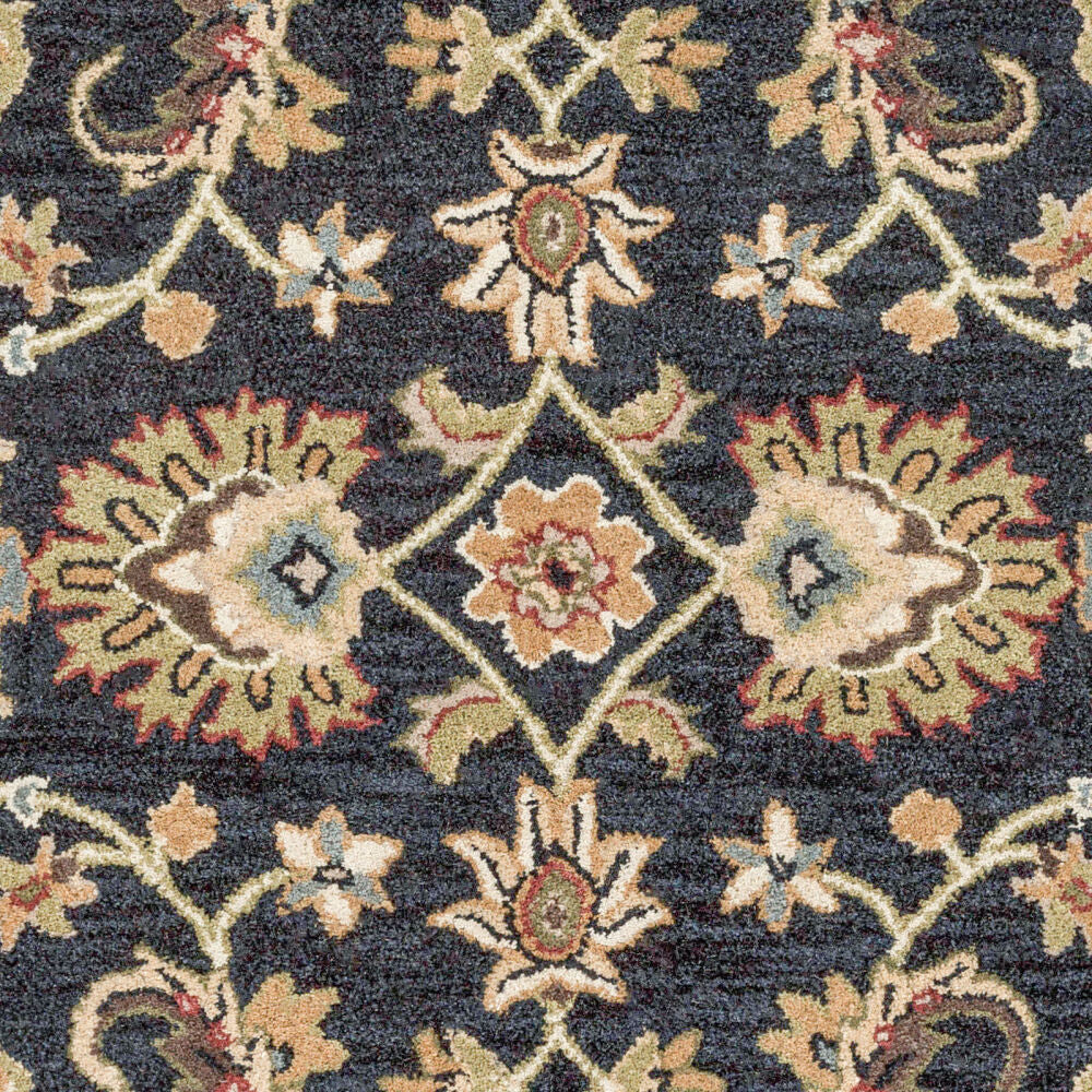 Middleton Burgandy/Taupe Handmade Rug - swatch