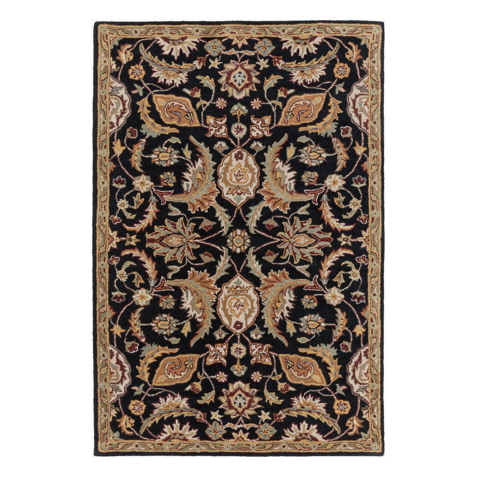 Middleton Beige/Olive Handmade Rug - 2'3" x 10'