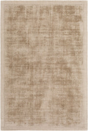 Silk Route Taupe Handmade Rug - 2' x 3'