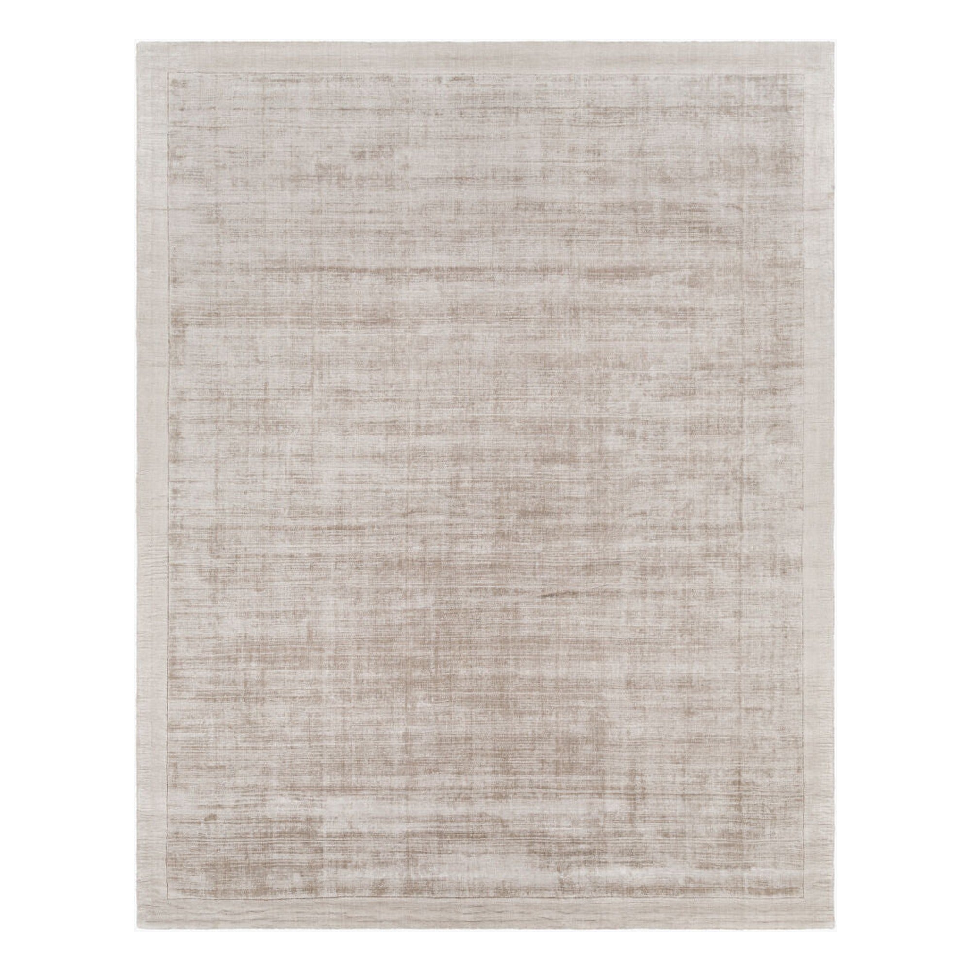 Silk Route Medium Gray Handmade Rug - 2' x 3'