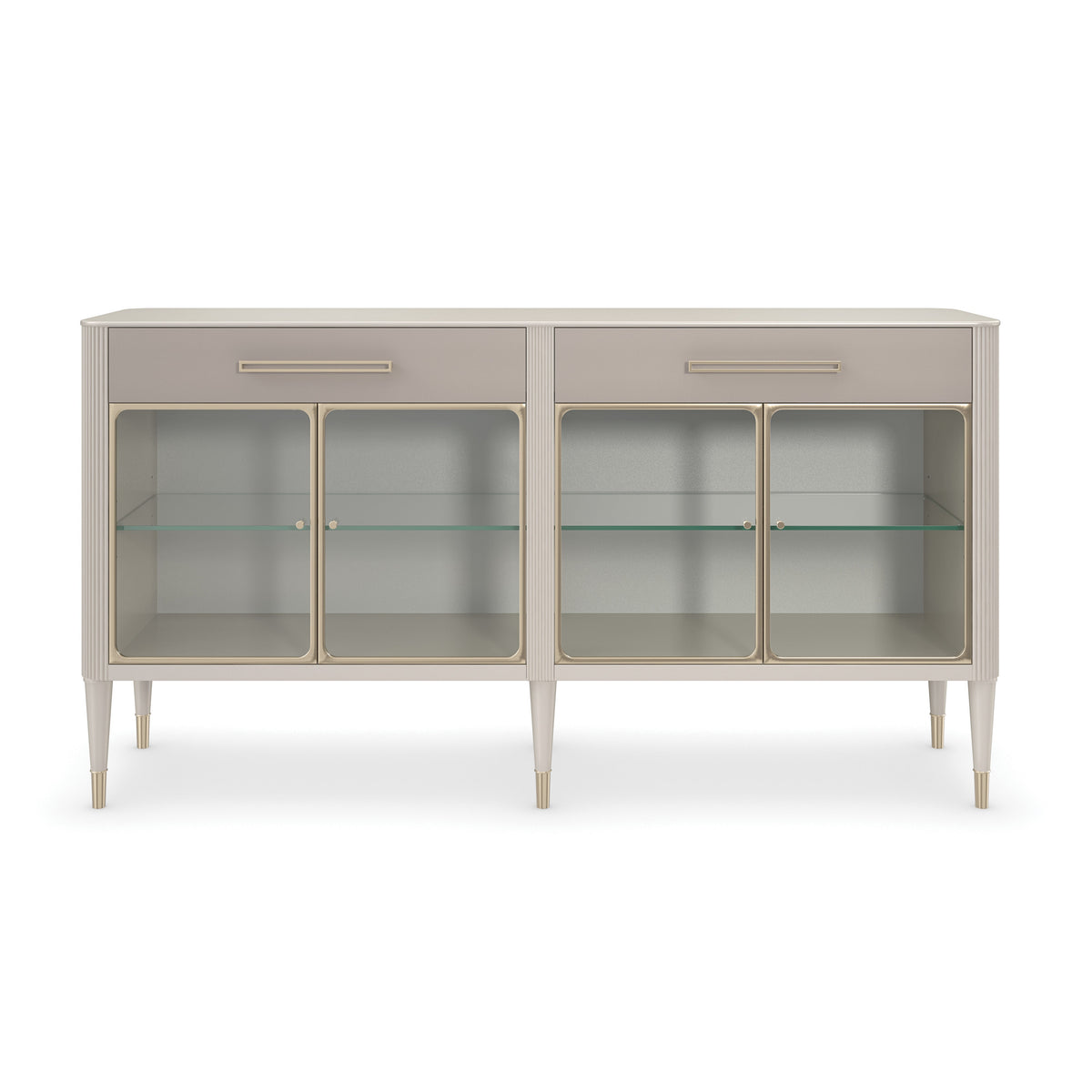 Love Interest Matte Pearl Sideboard 74" by Caracole