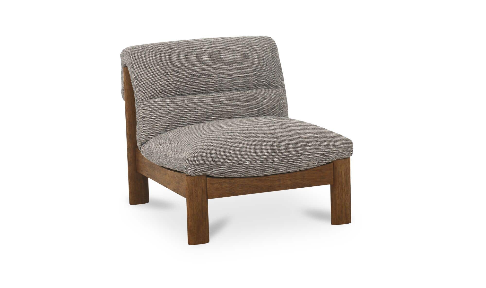 Pierce Accent Chair Flecked Black by Moe's Home Collection - view 8