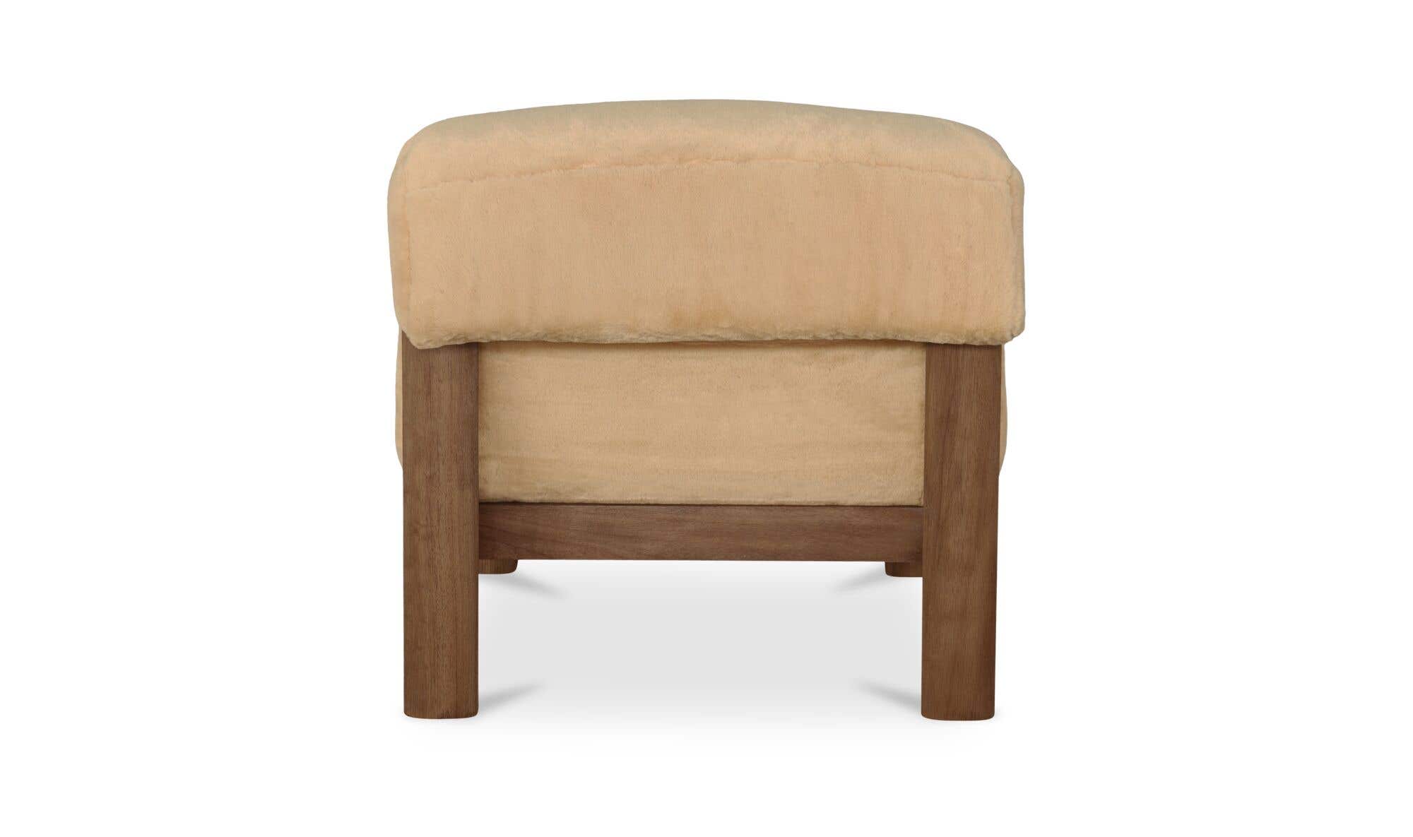 Pierce Accent Chair Faux Fur by Moe's Home Collection - view 13