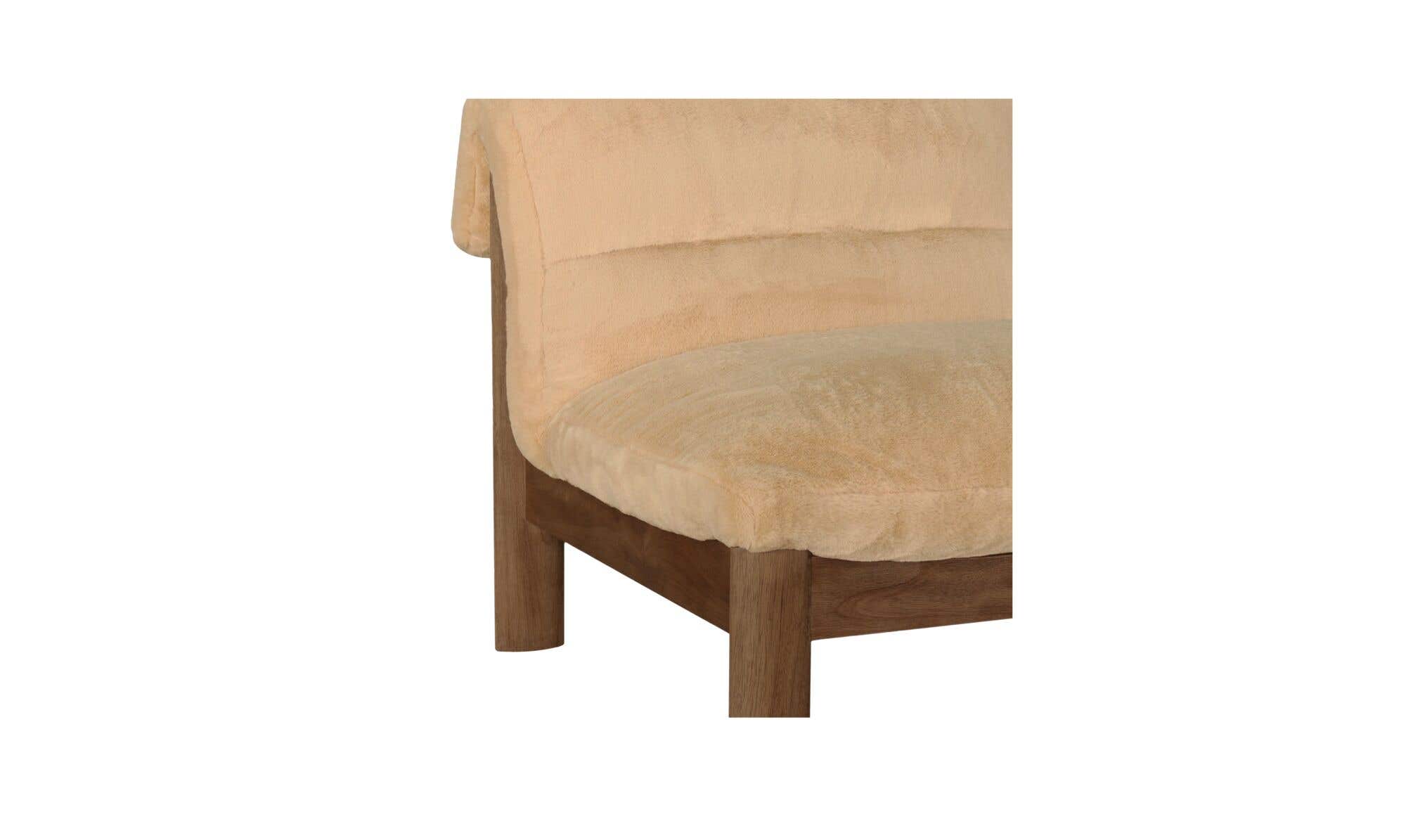 Pierce Accent Chair Faux Fur by Moe's Home Collection - view 14
