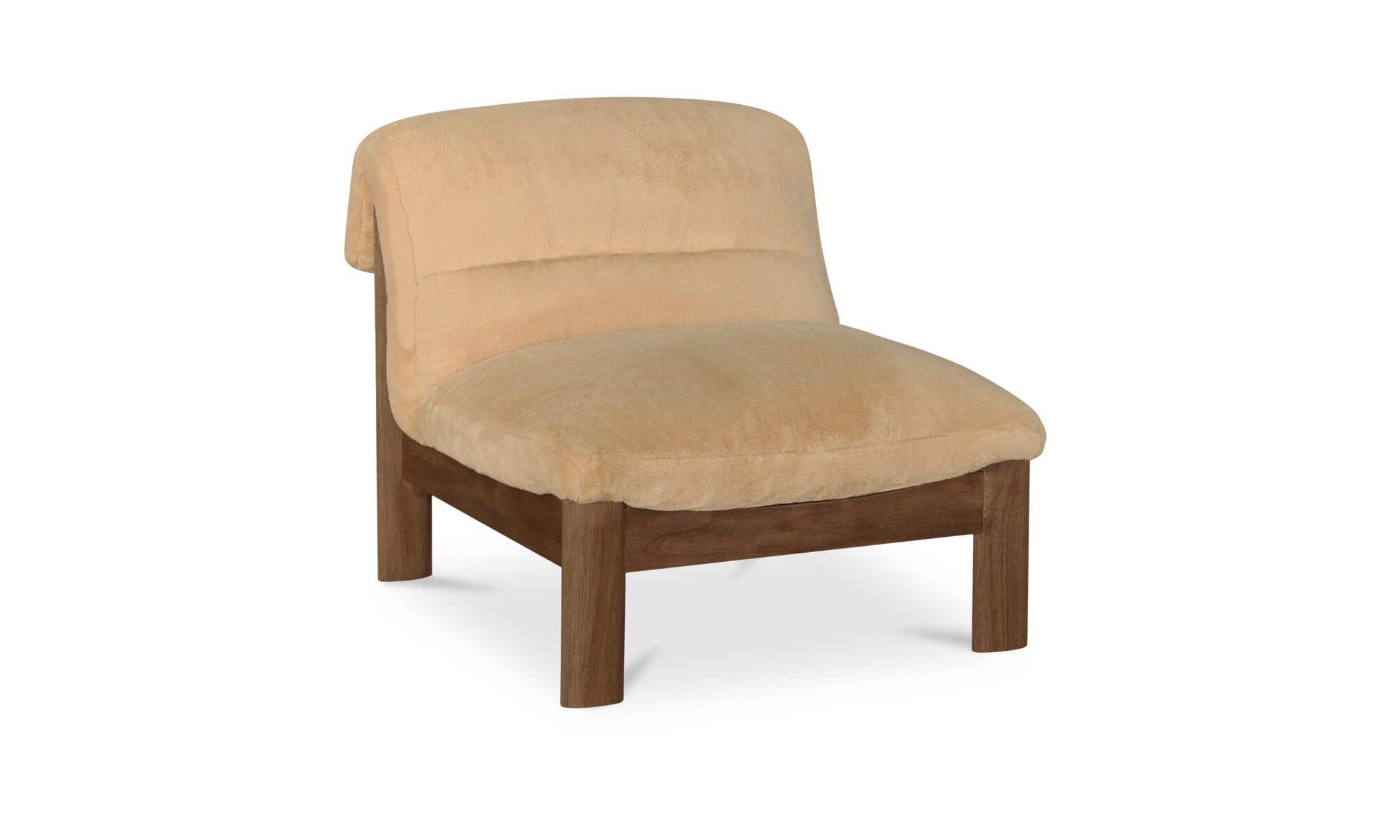 Pierce Accent Chair Faux Fur by Moe's Home Collection - view 10