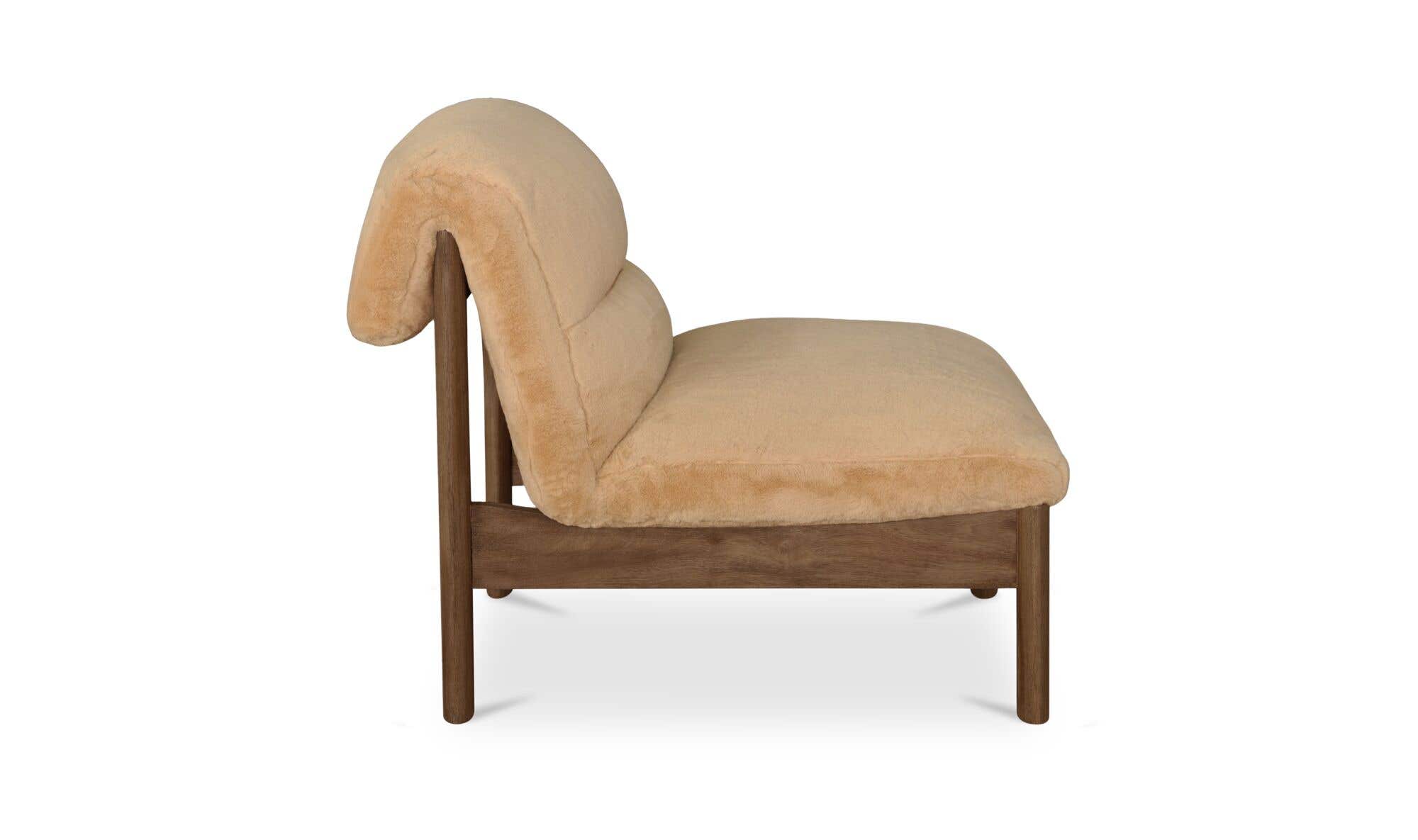 Pierce Accent Chair Faux Fur by Moe's Home Collection - view 11