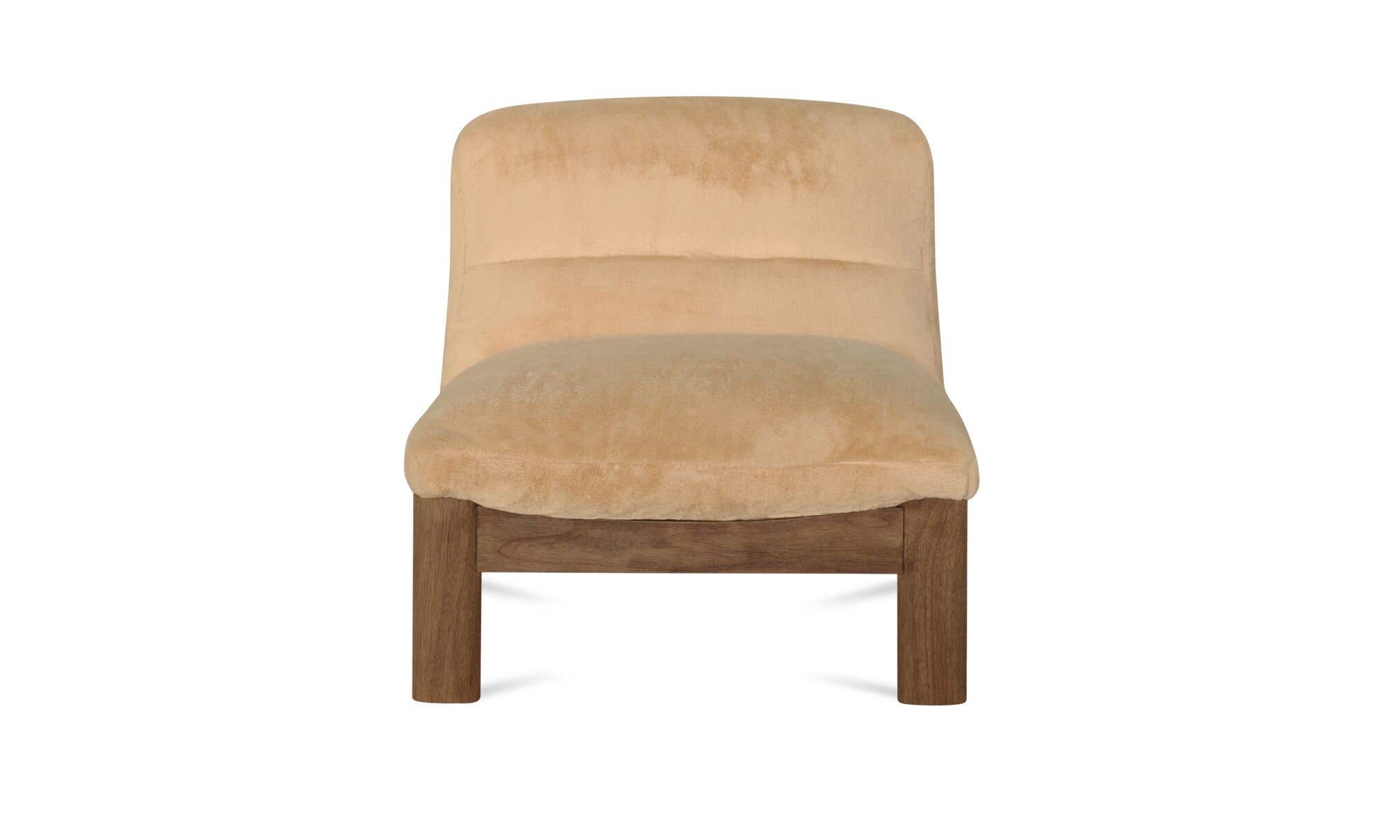 Pierce Accent Chair Faux Fur by Moe's Home Collection - view 7