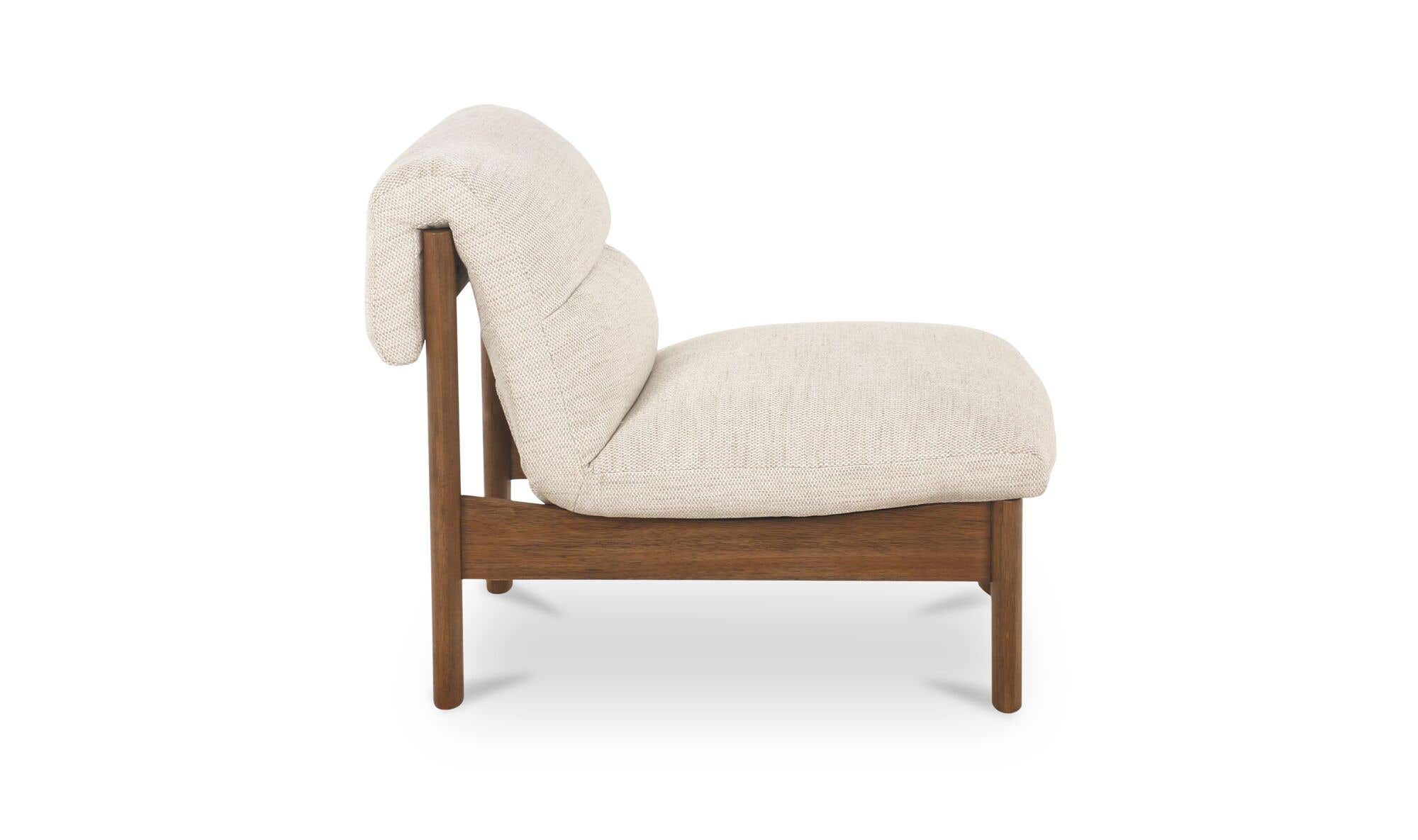 Pierce Accent Chair Flecked Beige by Moe's Home Collection - view 5